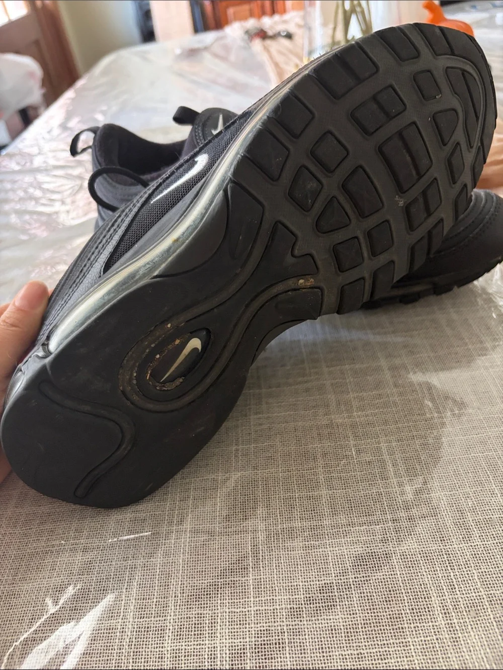 Nike Black Air Max 97 Retro Sneakers